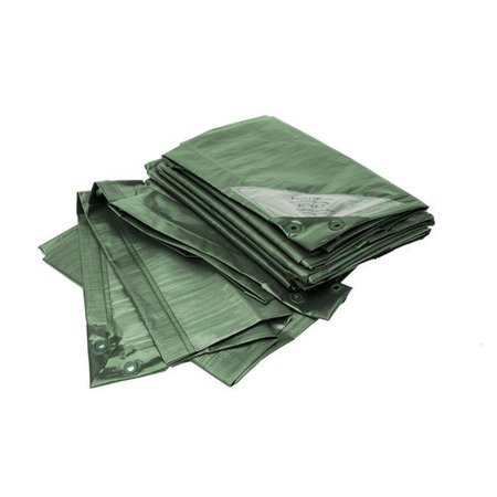 BIO GREEN Heavy Duty Tarp, Green RX-90-15x20-G